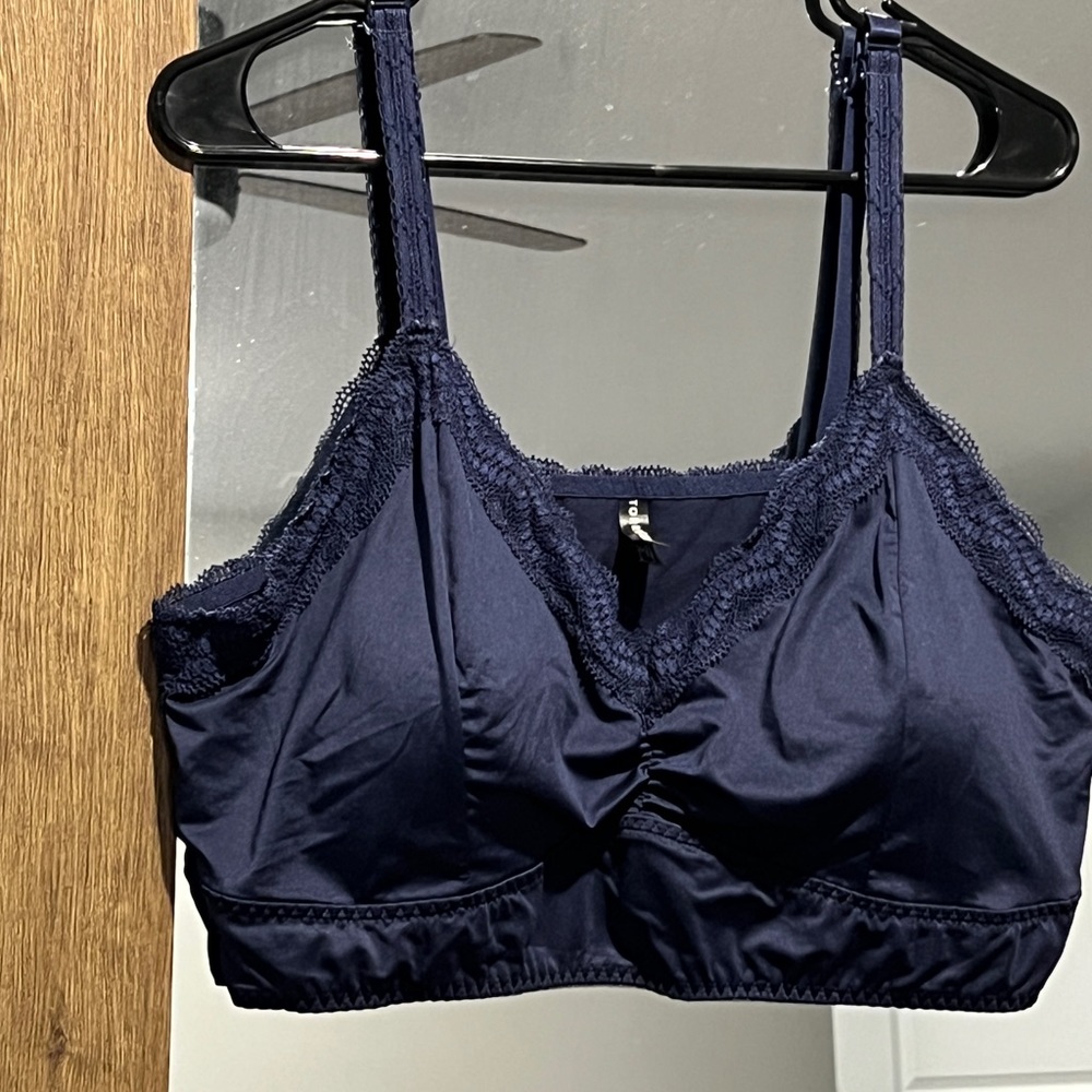Navy bralette